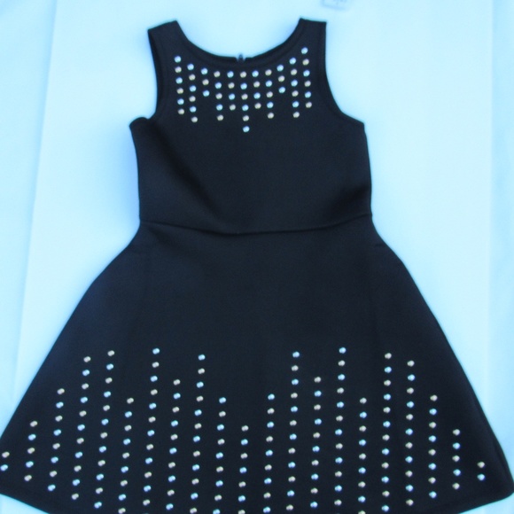 The Children's Place Girls XS 4 Black Dress - Picture 1 of 5